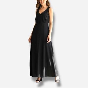 🌸New🌸 Alexia Admor Milana V-neck Button Down Maxi Dress Sz 6 NWT